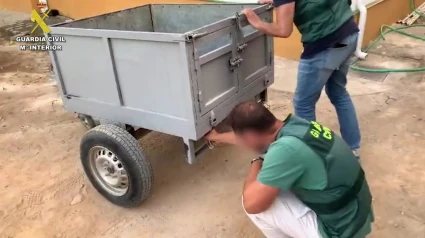 Estos son los objetos sustraídos tras la detención
