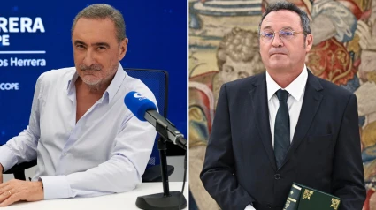 Carlos Herrera y Álvaro García Ortiz