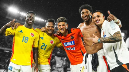 Johan Mojica celebra el pase al Mundial