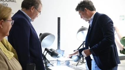 Es la primera moneda romana de la "Caetra" hallada en este yacimiento arqueológico, que fue visitado por el delegado territorial de la Xunta de Galicia