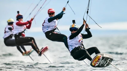 El Mar Menor acoge la Copa de España de Kite con el equipo olímpico español