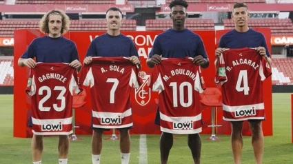 Presentación de los últimos fichajes del Granada