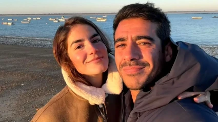 Alberto Herrera y su pareja