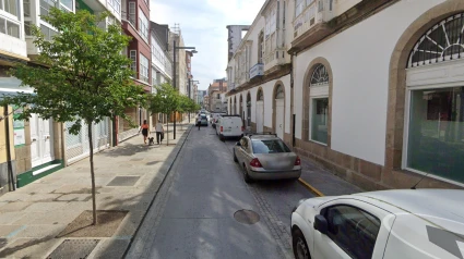 Foto de archivo de la calle Iglesia de Ferrol