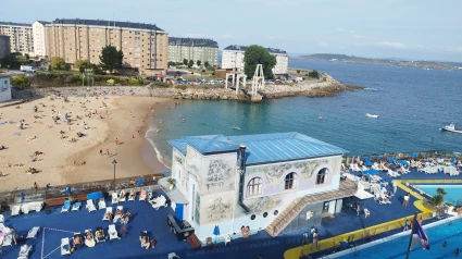Club del Mar San Amaro, playa y Adormideras (A Coruña)