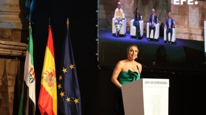 María Guardiola, presidenta de la Junta de Extremadura