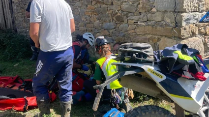 rescate motorista Isábena