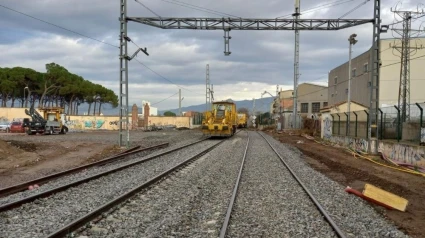 Las obras han incluido la duplicación de la vía entre Parets del Vallès y La Garriga (Barcelona)