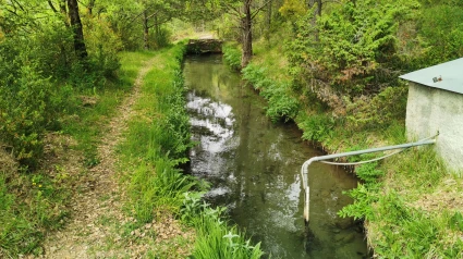 Imagen de la actual traída de agua