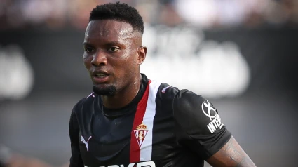 Juan Otero en un partido esta temporada