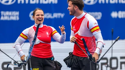 Elia Canales y Andrés Temiño hicieron historia para el deporte español.