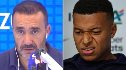 Juanma Castaño y Kylian Mbappé