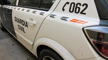 Vehículo de la Guardia Civil