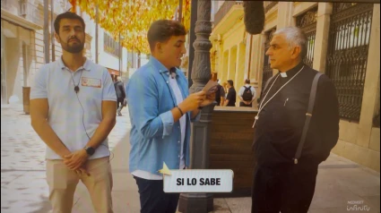 El obispo de Albacete sorprende en televisión y hace ganar 4.000 euros a un concursante de Cuatro