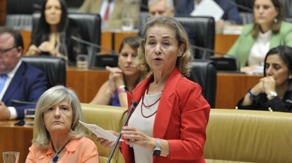 La consejera de Educación, Ciencia y Formación Profesional de la Junta de Extremadura, Mercedes Vaquera