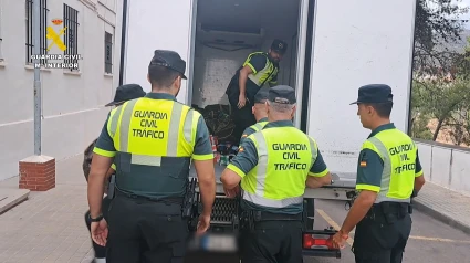 La Guardia Civil logra incautar 1,5 toneladas de droga que eran transportadas por carretera