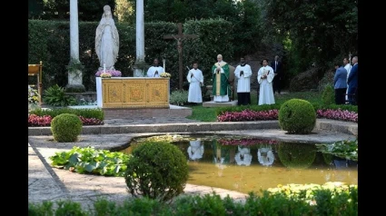 El Papa León XIV inaugura el Borgo Laudato Si