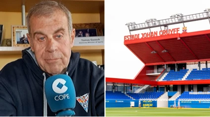 Tomás Guasch y el Johan Cruyff