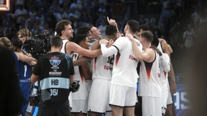 Alemania celebra el pase a la final del Eurobasket