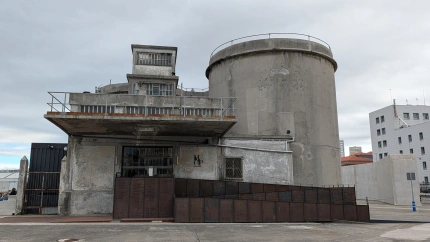 Espacio de la Fundación MOP (Marta Ortega) en el Muelle de Batería de A Coruña