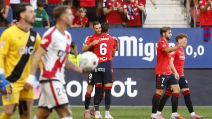 Raúl García de Haro en el Osasuna - Rayo