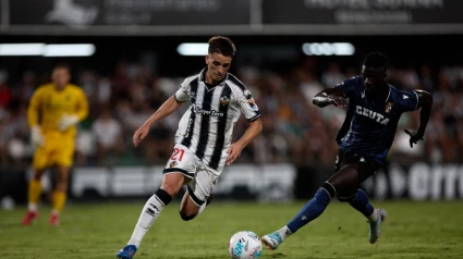 Imagen del duelo entre el Castellón y el Ceuta