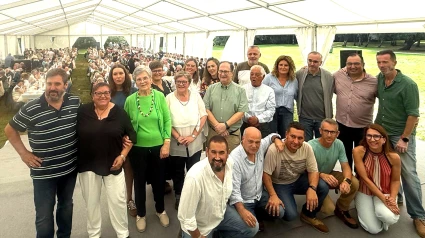 Participantes de la Festa do Río de Terra Galega