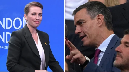La primera ministra danesa carga contra Sánchez por su actitud durante las protestas en La Vuelta