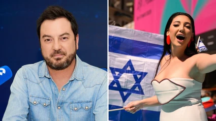 Jorge Bustos y Yuval Raphael, la última representante de israel en Eurovisión