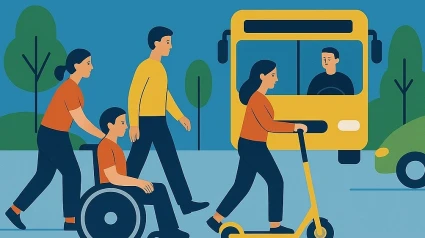 Cartel de la Semana de la Movilidad en Ferrol