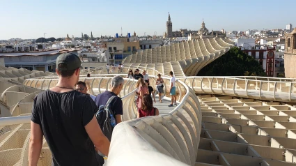 Visión de las setas de Sevilla