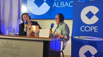 COPE Albacete desde el stand de la Diputación en la Feria