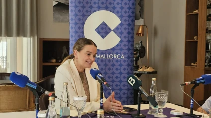 Marga Prohens, presidenta del Govern desde el hotel Es Príncep