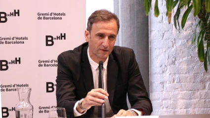 El consejero delegado del Gremio de Hoteles de Barcelona, Manel Casals, detalla la ocupación hotelera y los precios durante el verano.
