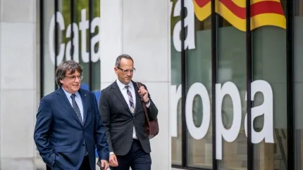 El presidente de Junts per Catalunya, Carles Puigdemont