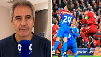Manolo Lama, sobre el gol de Van Dijk en el Liverpool-Atlético de Madrid