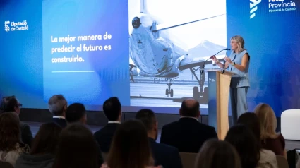 La presidenta de la Diputación de Castellón, Marta Barrachina, ha presentado el plan 'Futur Província'