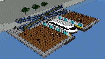 Escucha aquí a Agustín Salas, impulsor del proyecto, 'Metro-río'