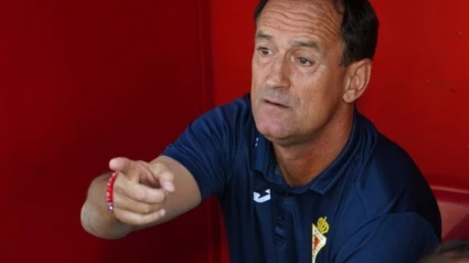 Joseba Etxeberría, entrenador del Real Murcia