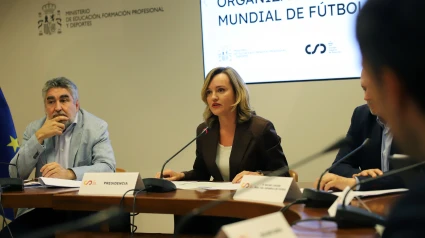Pilar Alegría, portavoz del Gobierno y ministra de Educación y Deportes