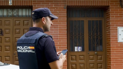 Imagen de archivo de un agente de la Policía Nacional
