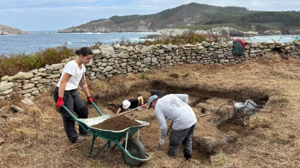 Excavación en San Tirso de Portocelo