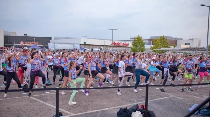 Zumbando congregó el año pasado a 1100 personas bailando zumba