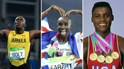 Usain Bolt, Mo Farah y Carl Lewis formaban un exclusivo club en el que ahora entra María Pérez