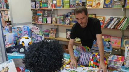 Una caseta en la feria del año pasado