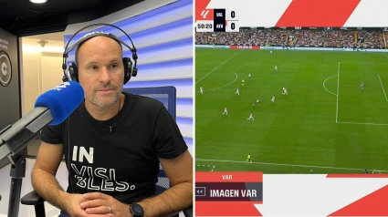 Mateu Lahoz, excolegiado internacional, reacciona a la expulsión de Vivian durante el Valencia-Athletic: "Díselo a Huijsen"