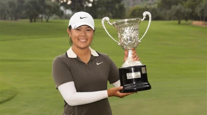 Anna Huang es la ganadora más joven del LET desde septiembre de 2022. Crédito de la foto: Tristan Jones/LET