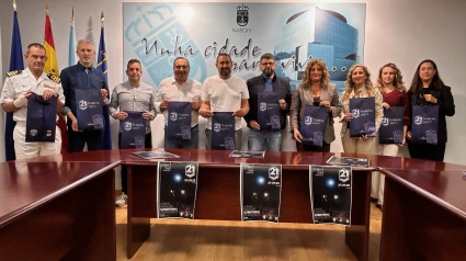 Participantes este lunes en la presentación de la prueba