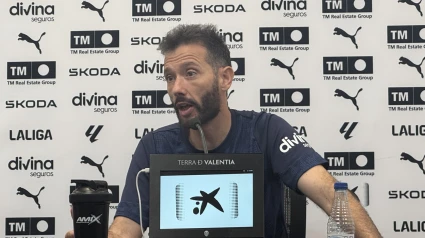 Corberán en la previa ante el Español