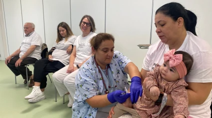 Vacunación de la gripe en el CAP Bordeta- Magraners en la ciudad de Lleida